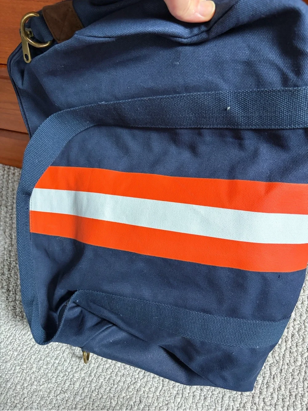 2013 MLB New York mets baseball All Star Game full zip canvas carry all bag
